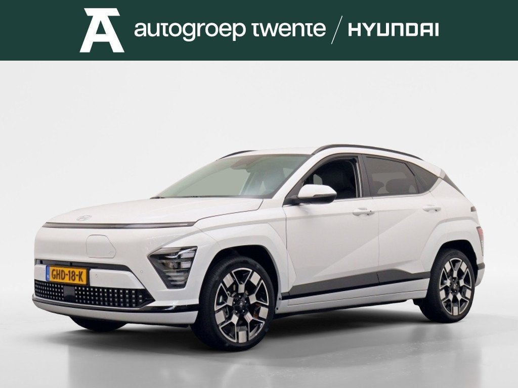 Hyundai KONA Electric Comfort Smart 65.4 kWh | Demo | Stoelv, Auto's, Gebruikt, Wit, Kona, 300 kg
