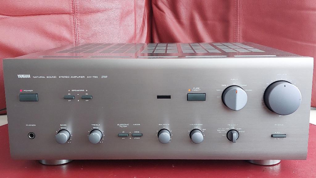 YAMAHA VERSTERKER AX-750 RS, Ophalen, Gebruikt, 60 tot 120 watt, Yamaha