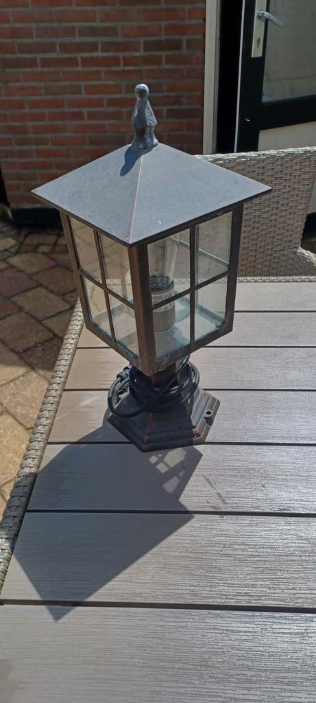 Vintage buitenlamp - Tuinverlichting, Tuin en Terras, Ophalen, Gebruikt, Minder dan 50 watt, Overige typen
