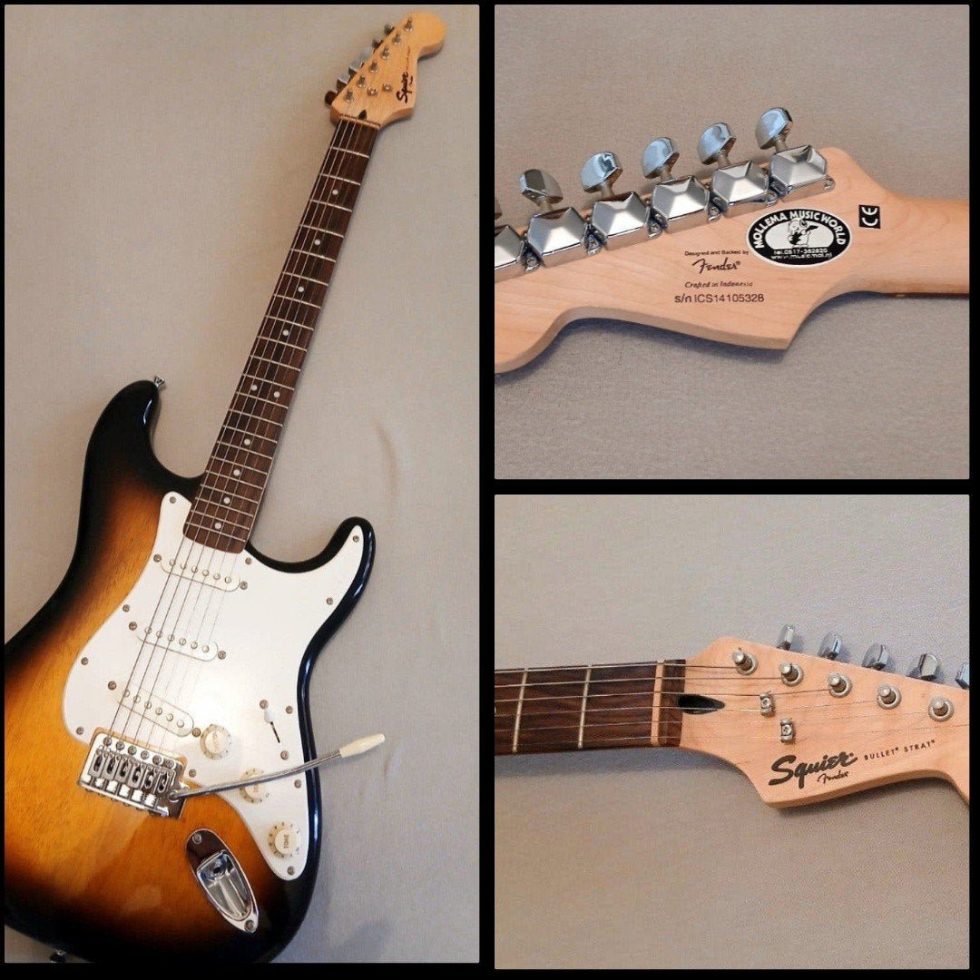 Fender Squier Stratocaster - Zo goed als nieuw