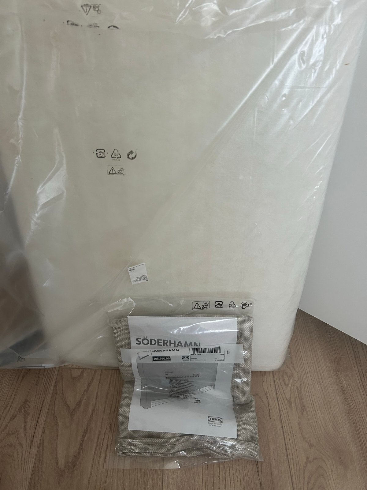 IKEA SÖDERHAMN hoes voor armleuning & armleuning, nieuw, Ophalen, Eenpersoons, Minder dan 75 cm, Nieuw