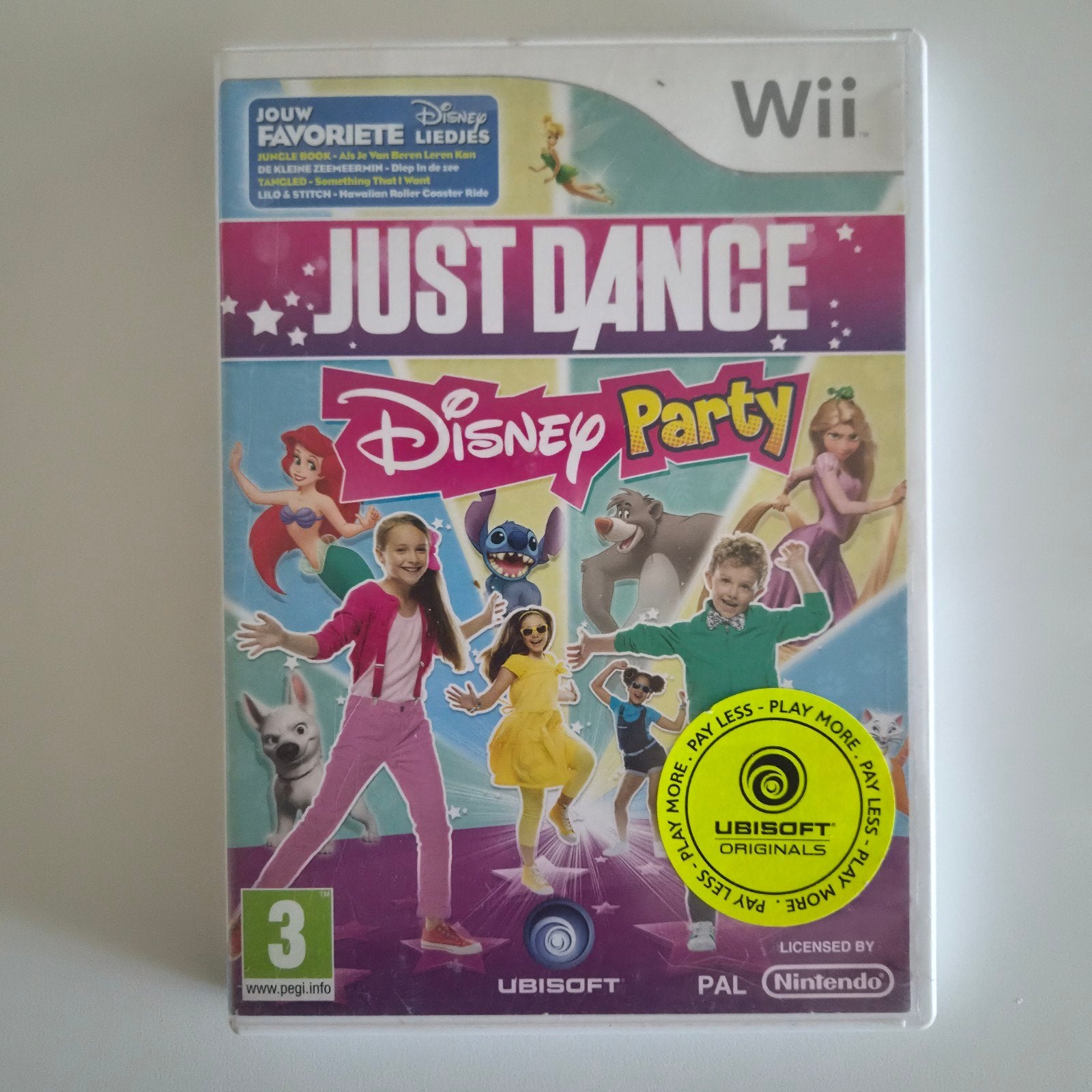 Just Dance Disney Party Wii, Spelcomputers en Games, Games | Nintendo Wii, Muziek, Eén computer, Ophalen of Verzenden, Zo goed als nieuw