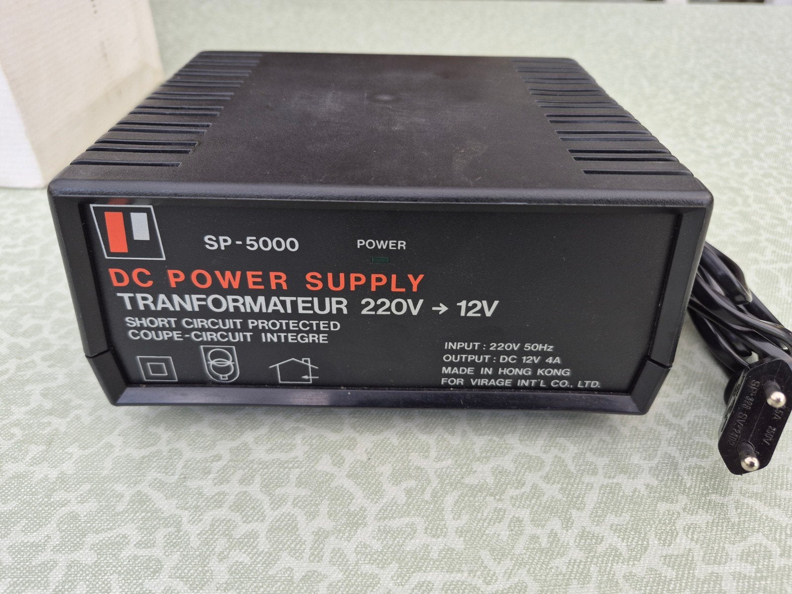 SP-5000 DC Voeding Transformator 220V naar 12V, Ophalen of Verzenden, Gebruikt