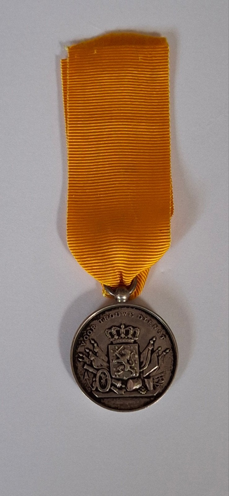 medaille 24 jaar TD, Ophalen of Verzenden, Landmacht, Nederland, Lintje, Medaille of Wings