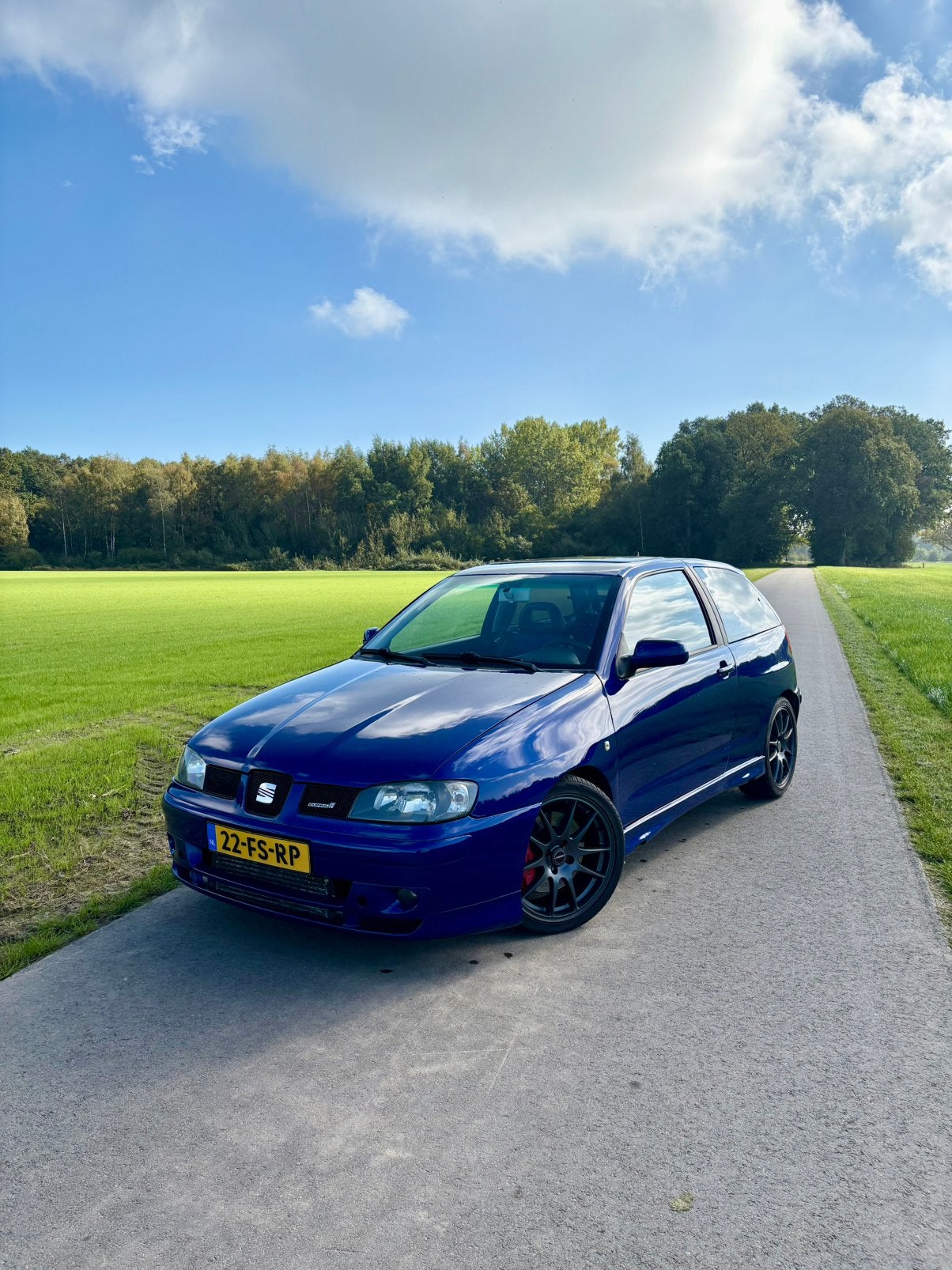 Seat Ibiza 1.8 20V 115KW 2000 Blauw, Auto's, Blauw, Origineel Nederlands, Handgeschakeld, 1781 cc