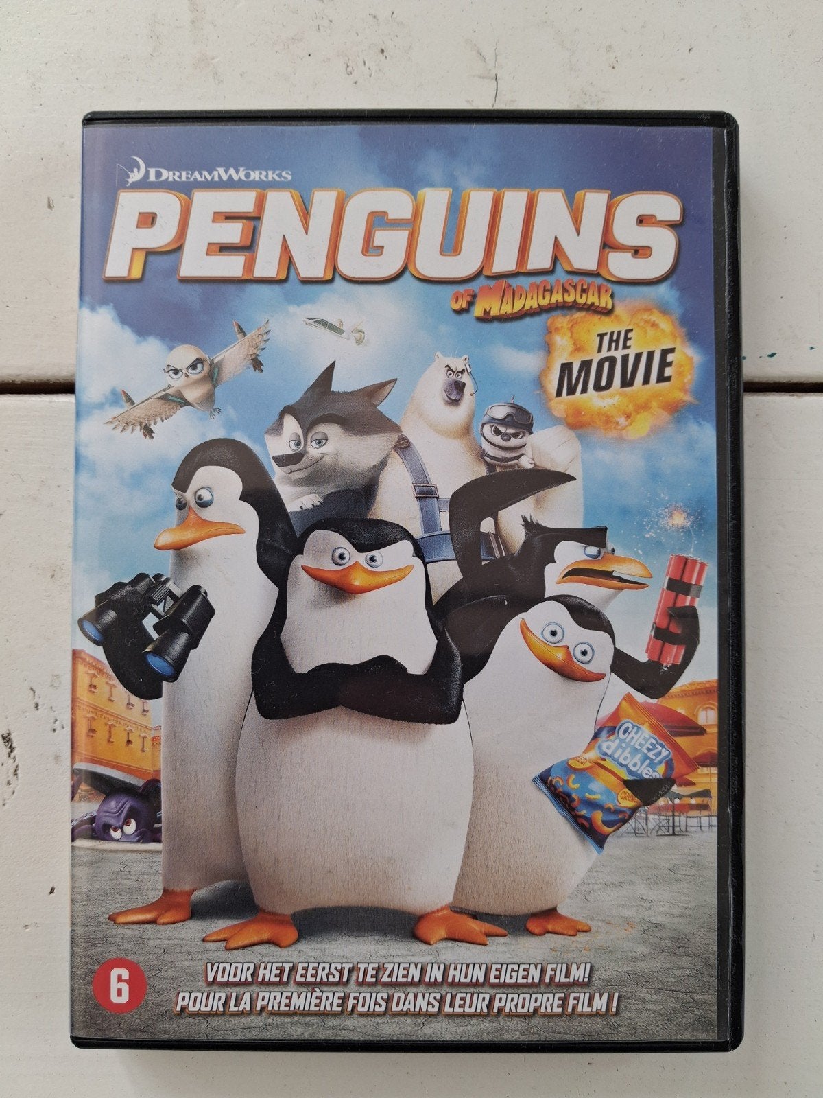 Penguins of Madagascar: The Movie DVD, Animatie, Nederlands, Ophalen of Verzenden, Zo goed als nieuw