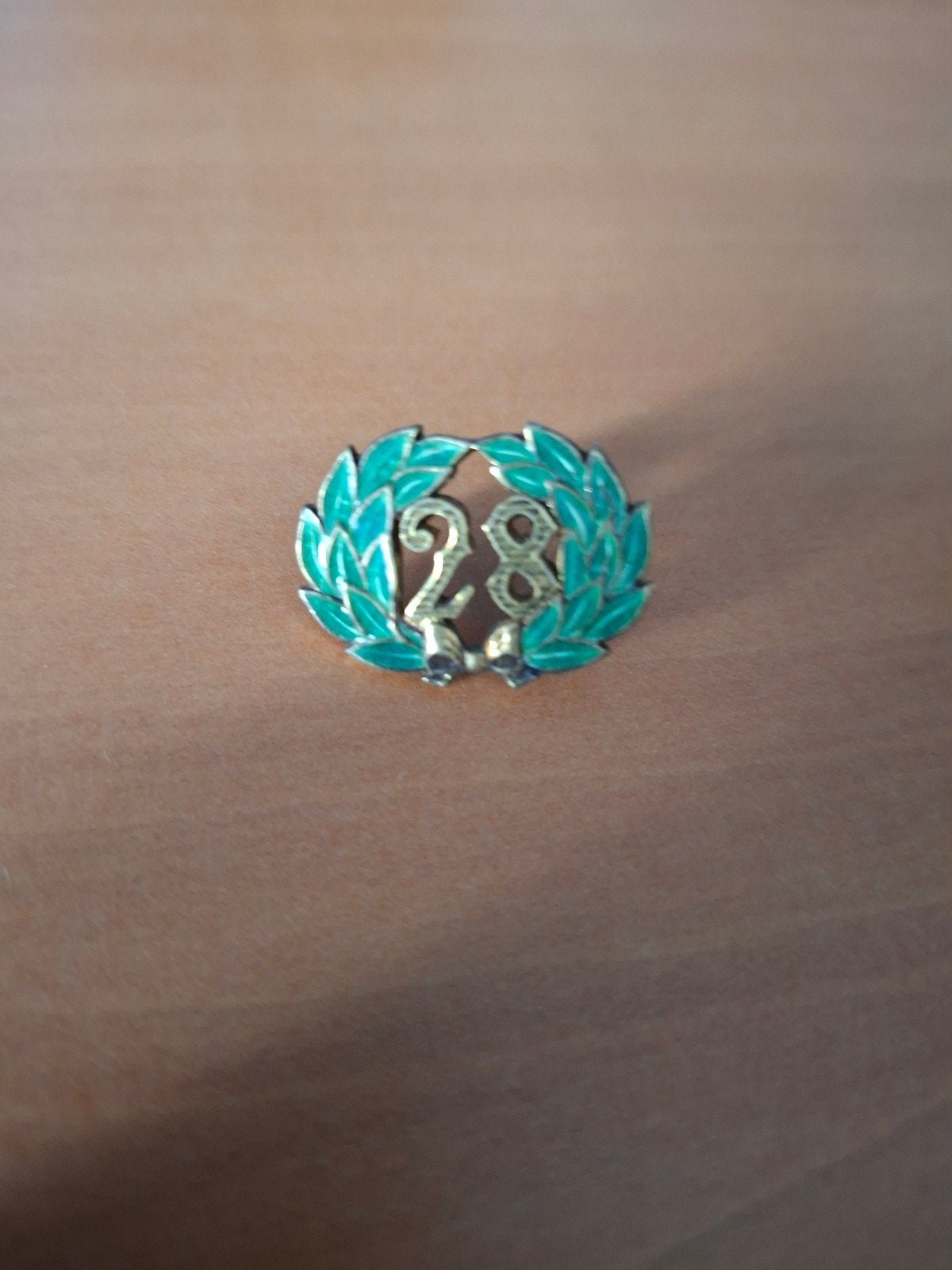 Oude speld 28e deelname vierdaagse, Verzamelen, Speldjes, Pins en Buttons, Verzenden, Gebruikt, Overige onderwerpen, Speldje of Pin