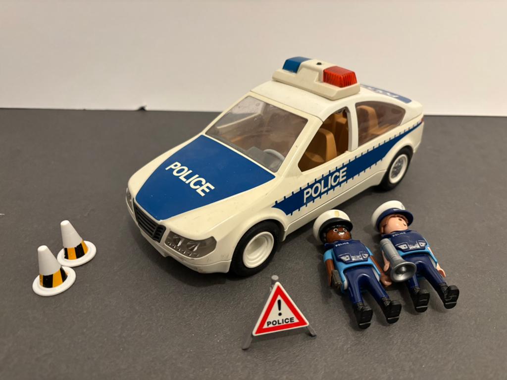 Platmobil politieauto, Ophalen of Verzenden, Gebruikt