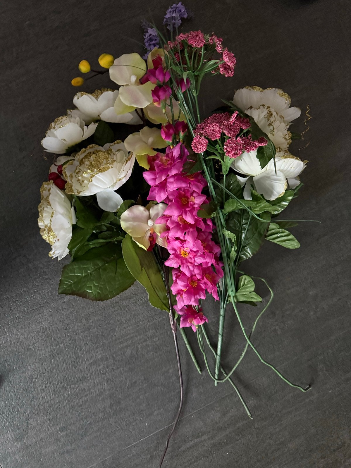 Diverse kunstbloemen, Binnen, Kunstbloem, Textiel, Ophalen of Verzenden