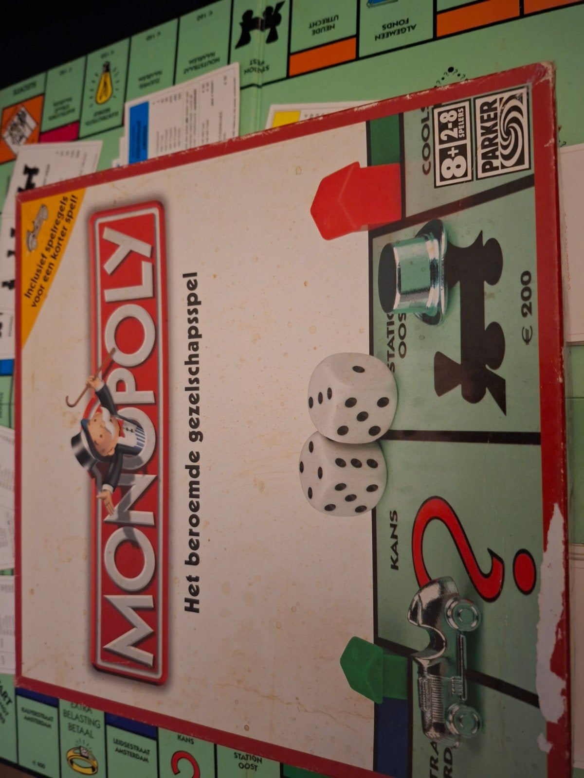 Monopoly Bordspel -Compleet nog in nette staat !l, Drie of vier spelers, Ophalen, Gebruikt, Parker