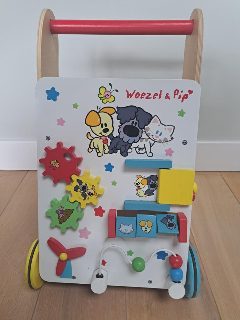Woezel en Pip houten loopwagen, Ophalen, Gebruikt, Overige typen