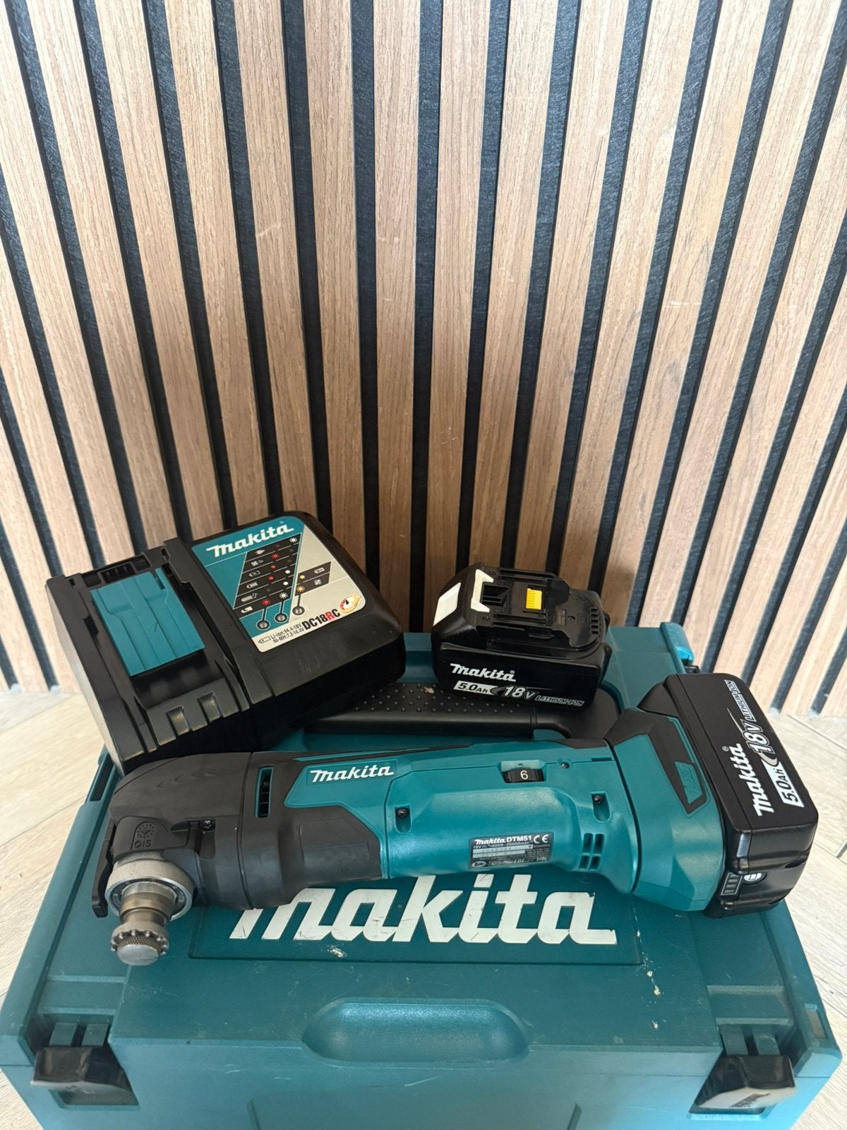 Makita DTM51 set, Ophalen, Zo goed als nieuw