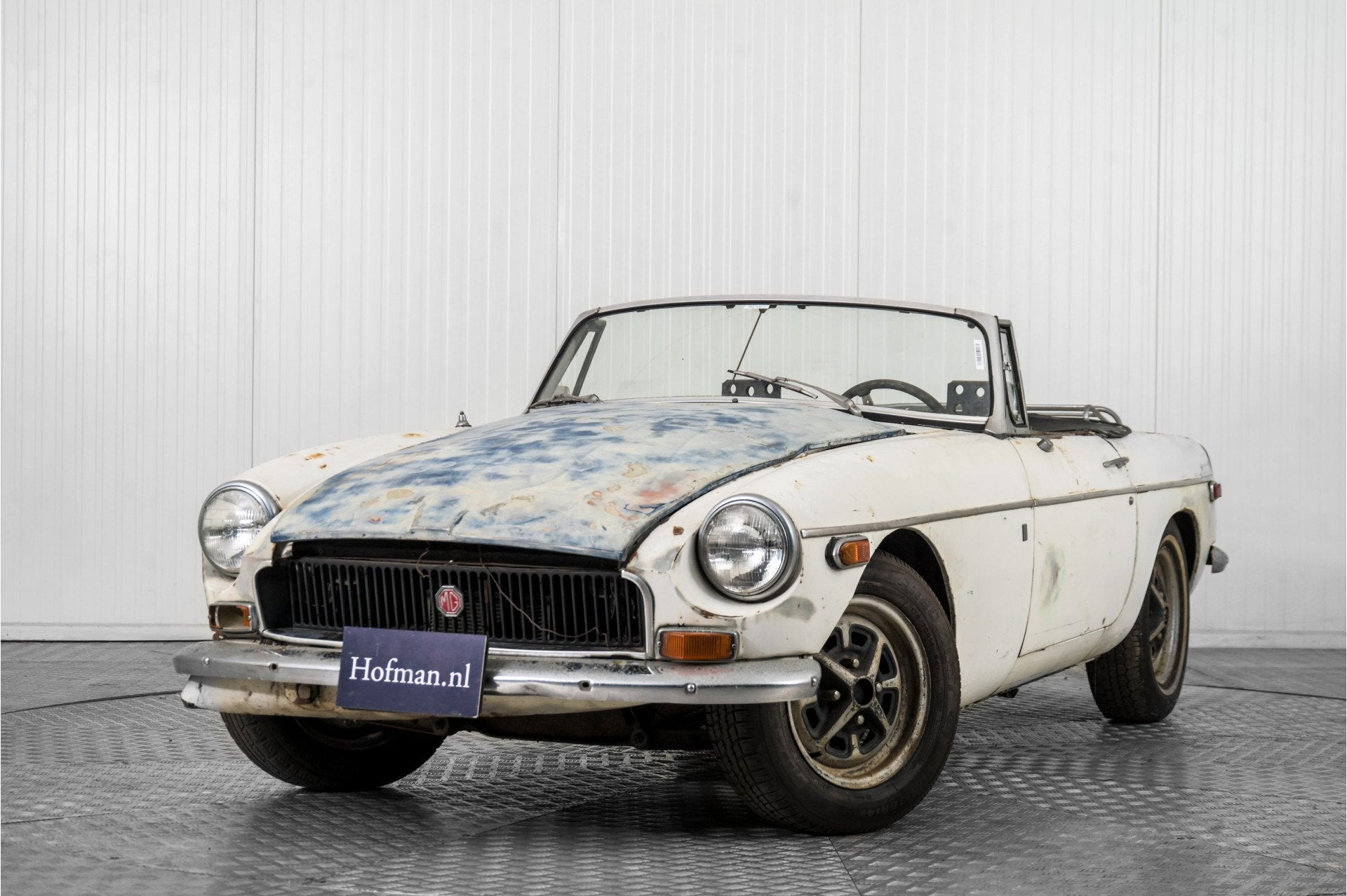 MG B (bj 1971), Gebruikt, Cabriolet, Wit, Bedrijf
