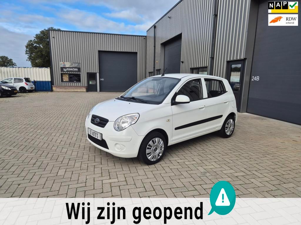 Kia Picanto 1.0 X-pect TOP OCCASION DEALER ONDERHOUDEN, Euro 5, Zwart, 4 cilinders, 400 kg