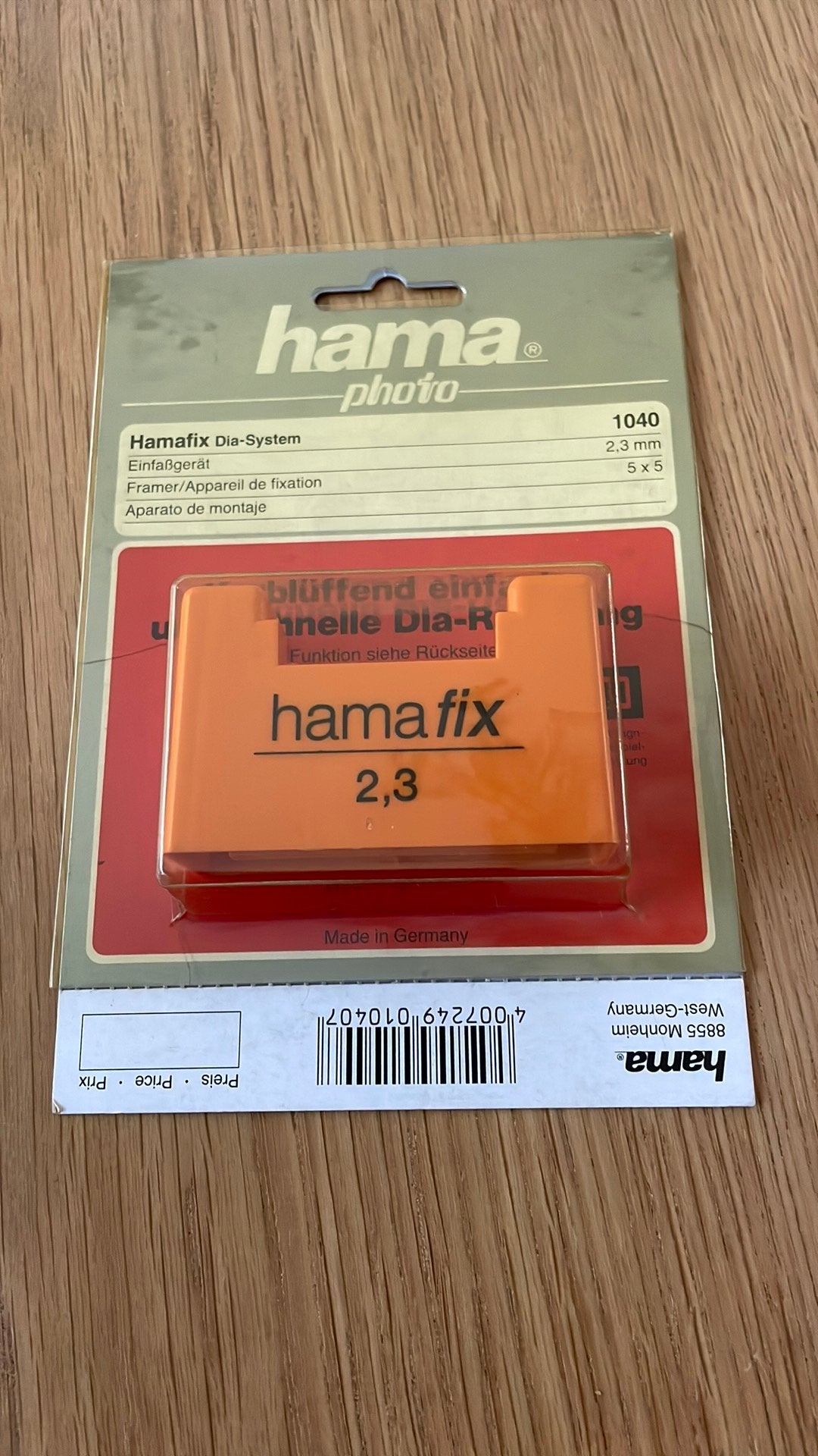 Hamafix dia inraam apparaatje, Ophalen of Verzenden, Zo goed als nieuw