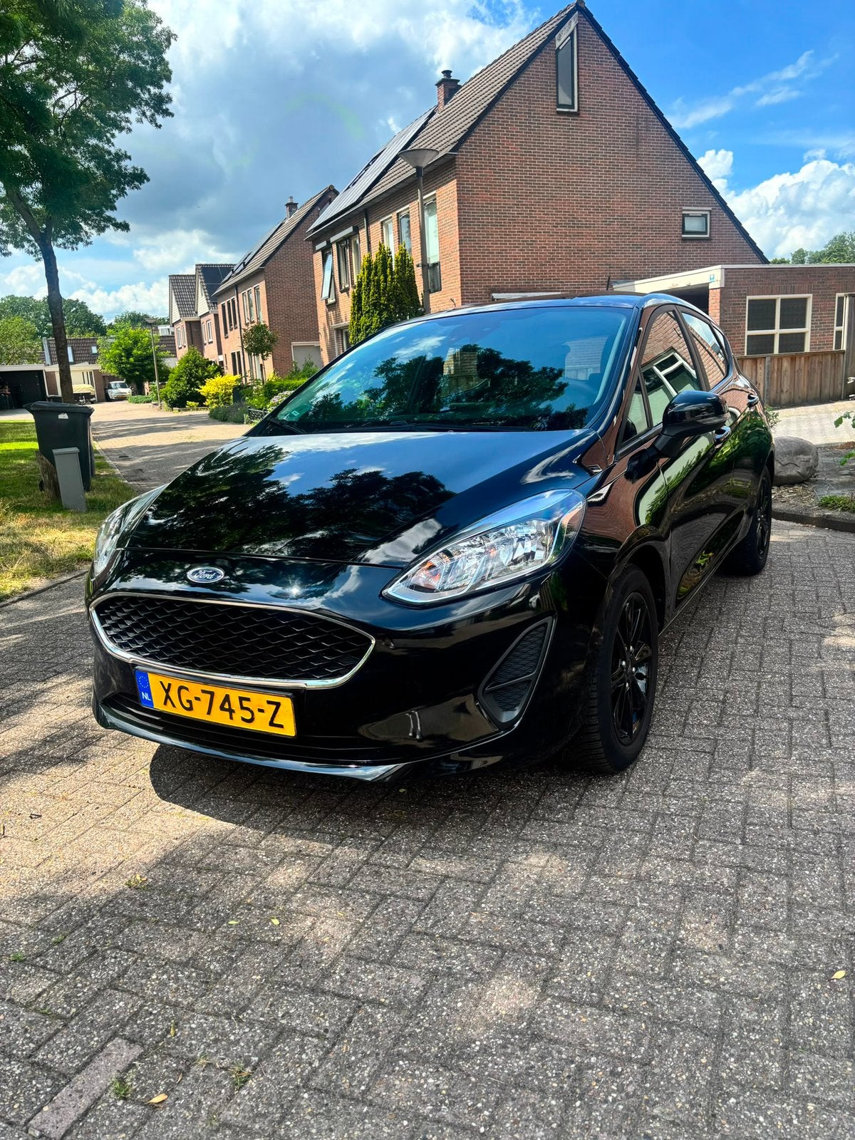 Ford Fiësta 1.1 85pk 5dr 2018 Zwart, Voorwielaandrijving, 40 €/maand, Zwart, Origineel Nederlands