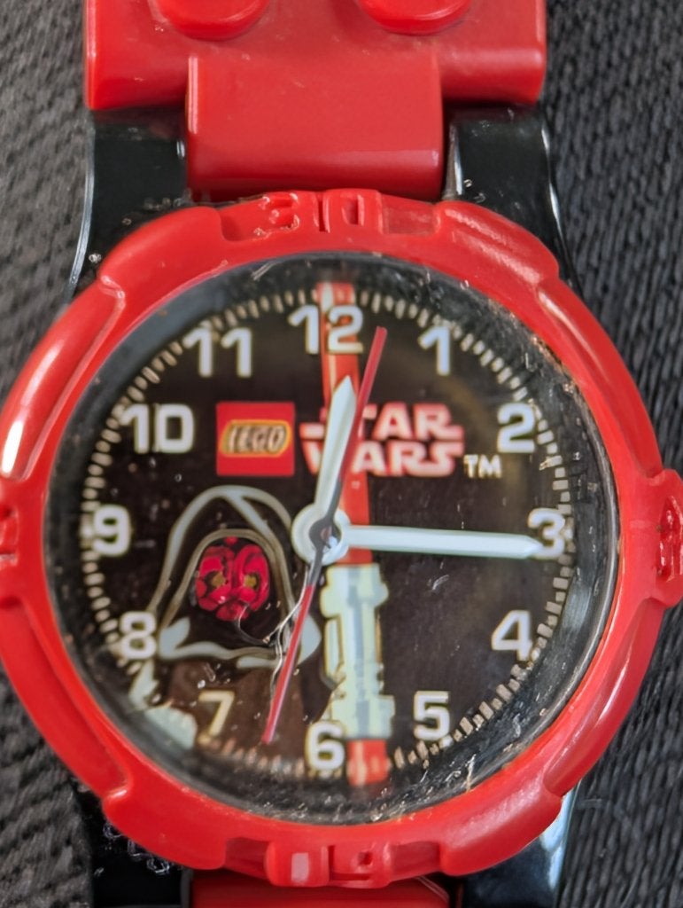 Lego Star Wars Horloge - Darth Vader, Verzenden, Gebruikt, Meerkleurig, Jongen of Meisje