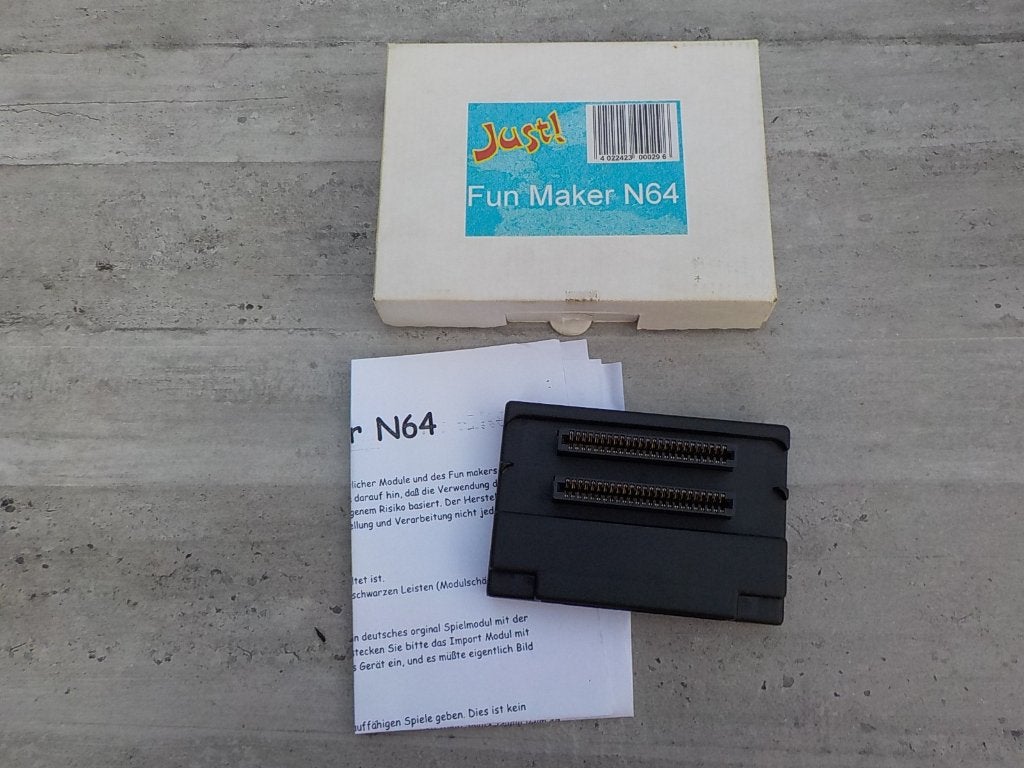 Nintendo 64 converter import games adapter Fun Maker N64, Overige genres, 1 speler, Nieuw, Ophalen of Verzenden