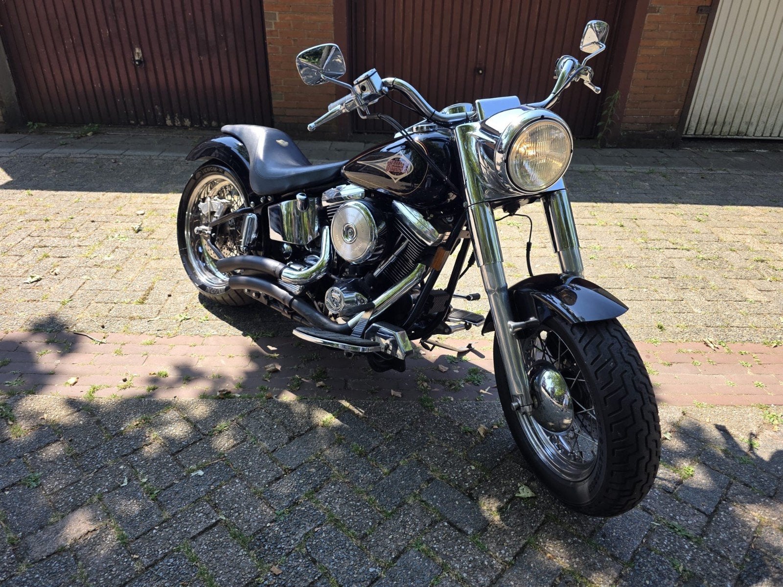 Te koop: Harley-Davidson Fat Boy EVO (2000) – Goed onderhoud, Motoren, Motoren | Harley-Davidson, 2 cilinders, Gebruikt, Particulier