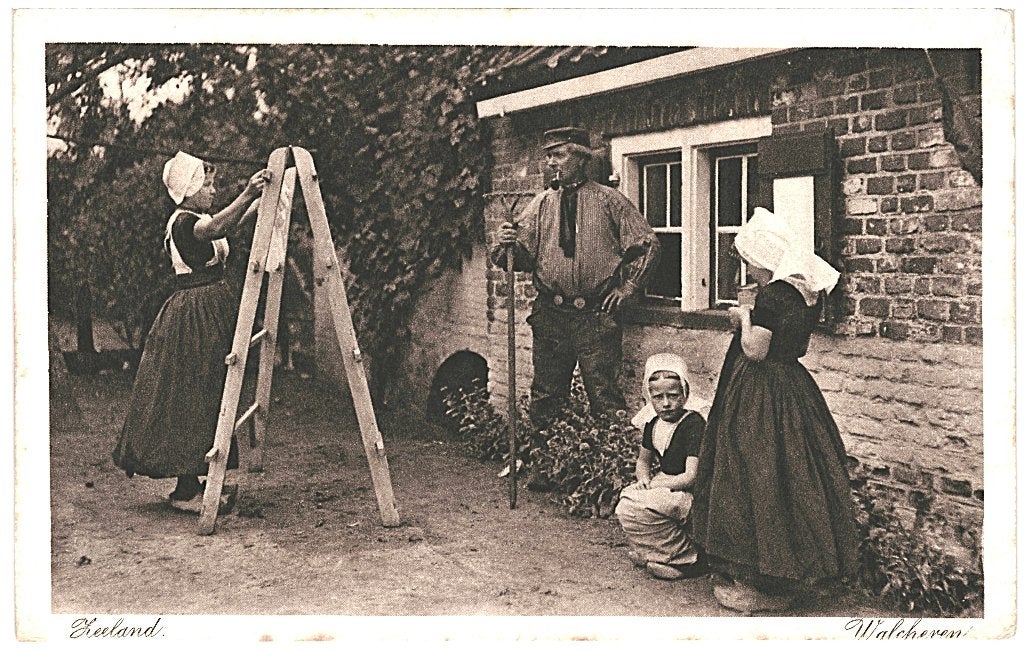 700360	Walcheren	1914	Zeeland	Nette oude kaart onbeschreven, Ophalen of Verzenden, Voor 1920, Ongelopen, Zeeland