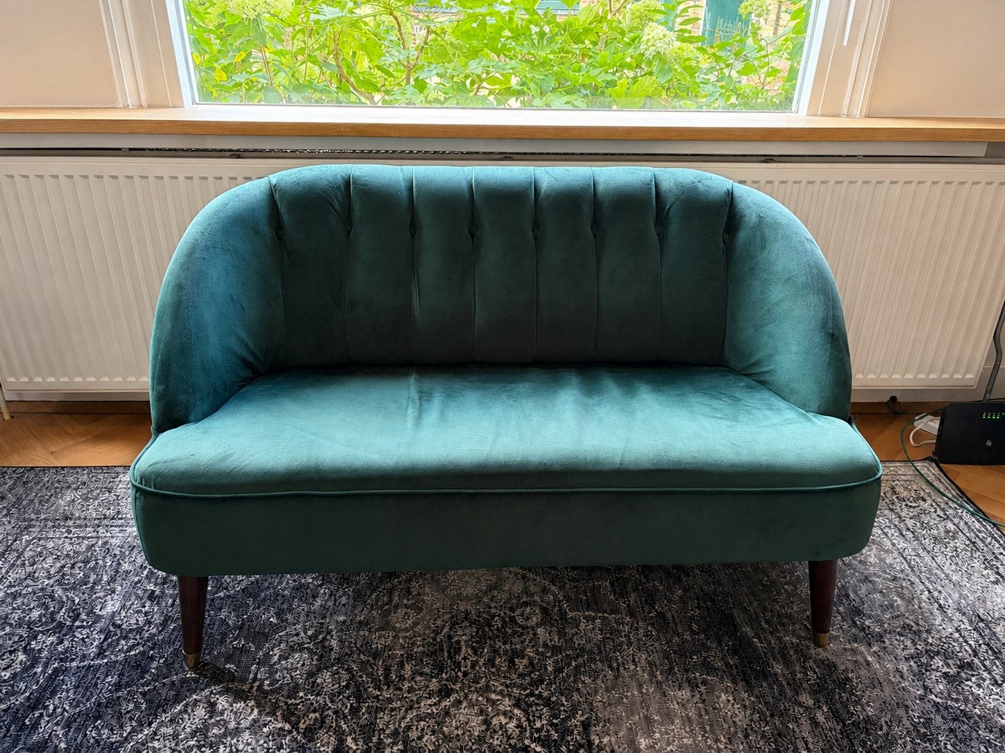 2 seater sofa, Huis en Inrichting, Ophalen, Overige materialen, Gebruikt, Tweepersoons
