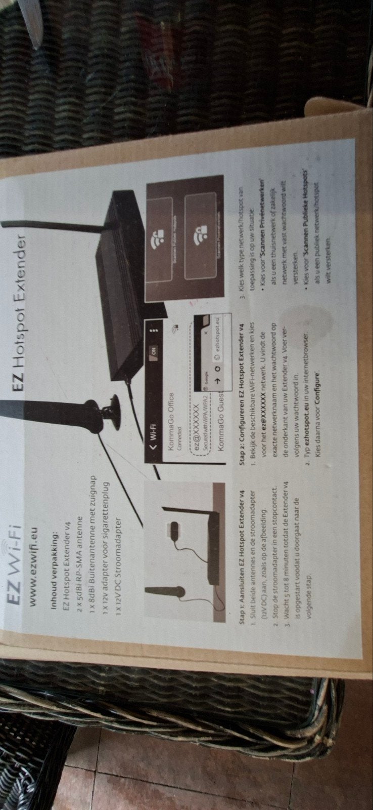 EZ Hotspot Extender V4 - Wifi versterker, Ophalen, Gebruikt, EZ-WIFI