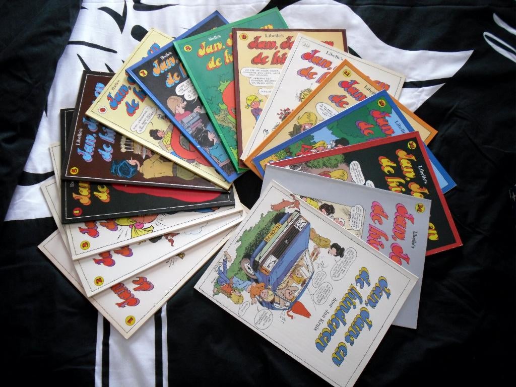 TK: Strips van Jan Jans en de Kinderen., Boeken, Stripboeken, Meerdere stripboeken, Ophalen of Verzenden, Gelezen