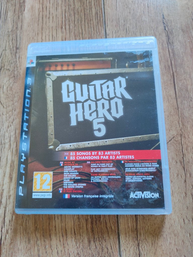 PS3 Spel - Guitar Hero 5, Spelcomputers en Games, Muziek, Vanaf 18 jaar, 1 speler, Ophalen of Verzenden