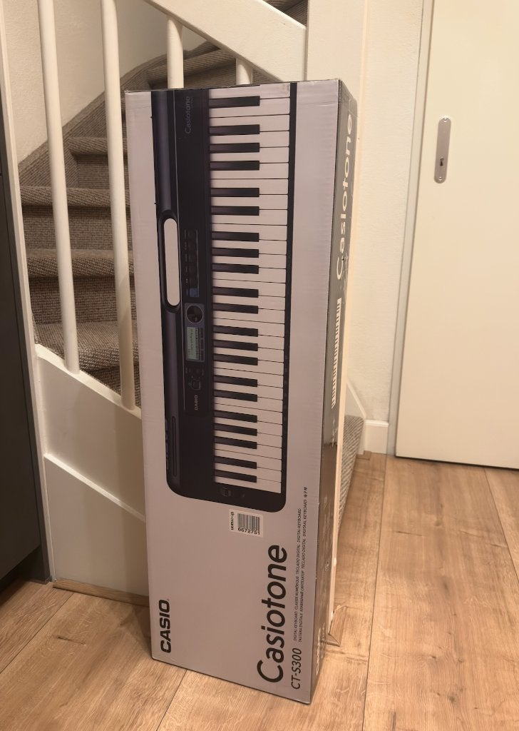 Casio CT-S300 Casionete piano keyboard, Muziek en Instrumenten, Ophalen, Zo goed als nieuw, 61 toetsen, Casio