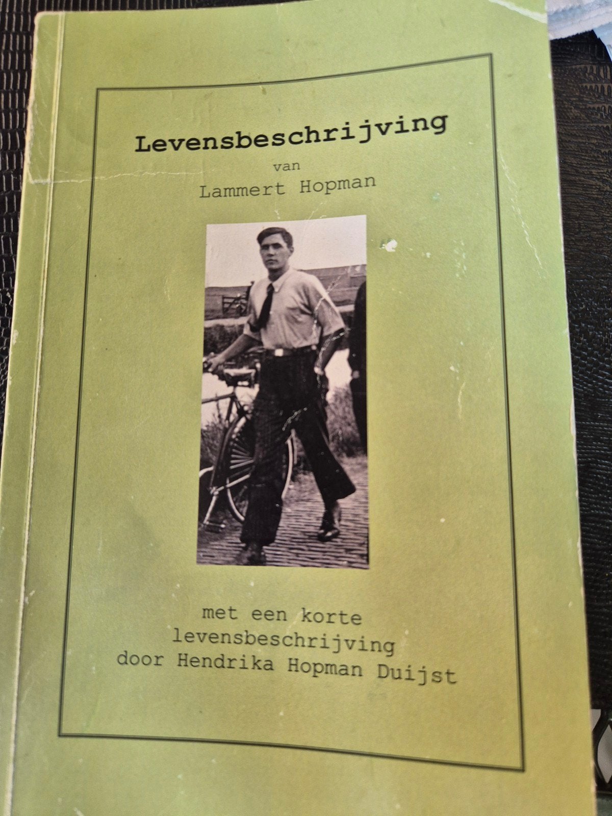 Levensbeschrijving Lammert Hopman - Spakenburg, Boeken, Ophalen of Verzenden, Gelezen, Hendrika Hopman Duijst