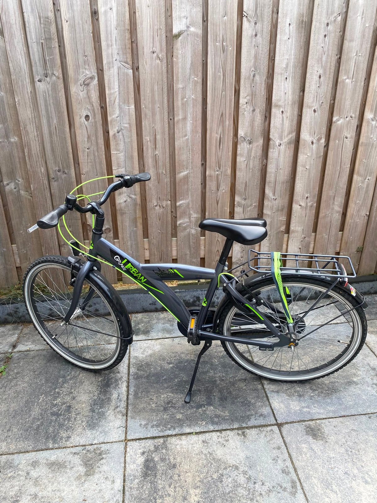 Kinderfiets 24 inch URBAN GRUNGR. ZGAN, Ophalen, 24 inch, Versnellingen, Zo goed als nieuw