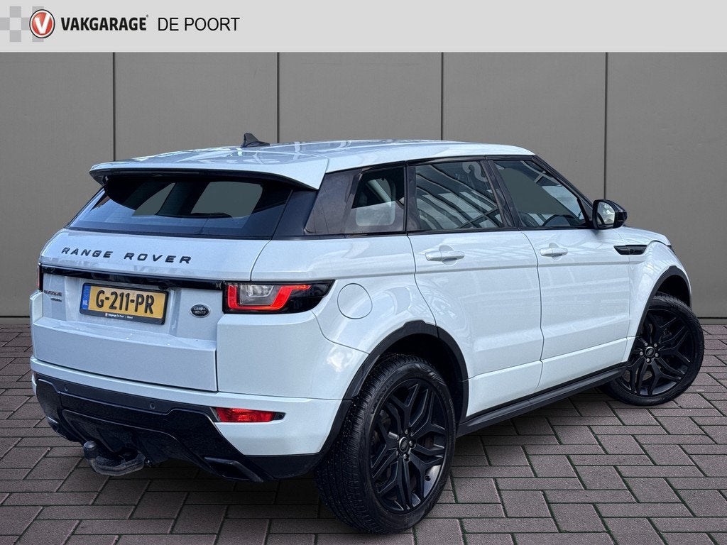 Land Rover Range Rover Evoque 2.0 Si4 241PK HSE Dynamic Blac, 4 cilinders, Blauw, Leder, Bedrijf