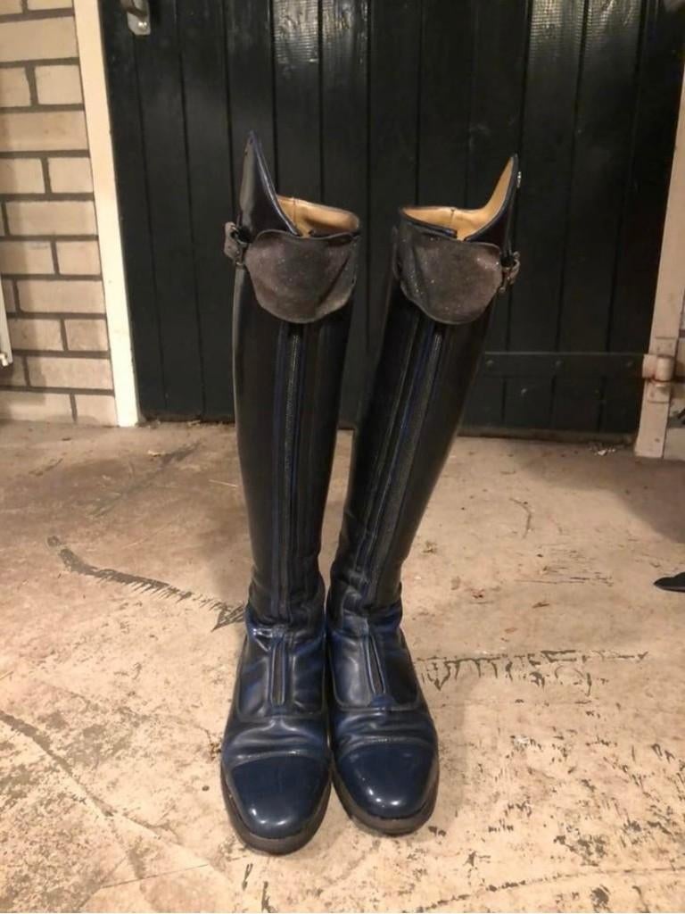 Kingsley blauw rijlaarzen, maat 41, Dressuur, Dames, Ophalen of Verzenden, Zo goed als nieuw