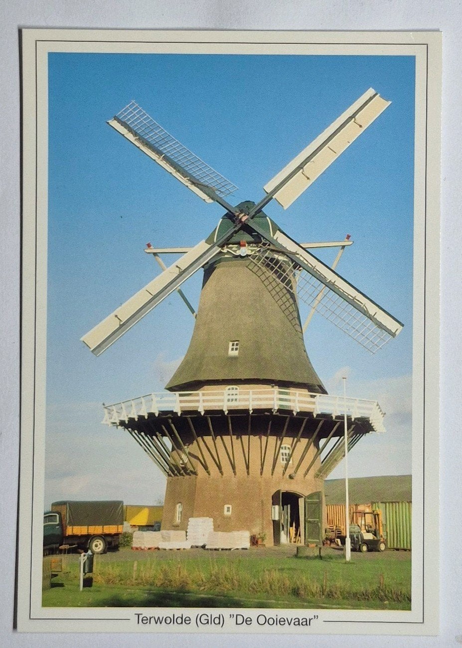 Terwolde ( Gld. ) Molen De Ooievaar, Verzenden, 1980 tot heden, Ongelopen, Gelderland