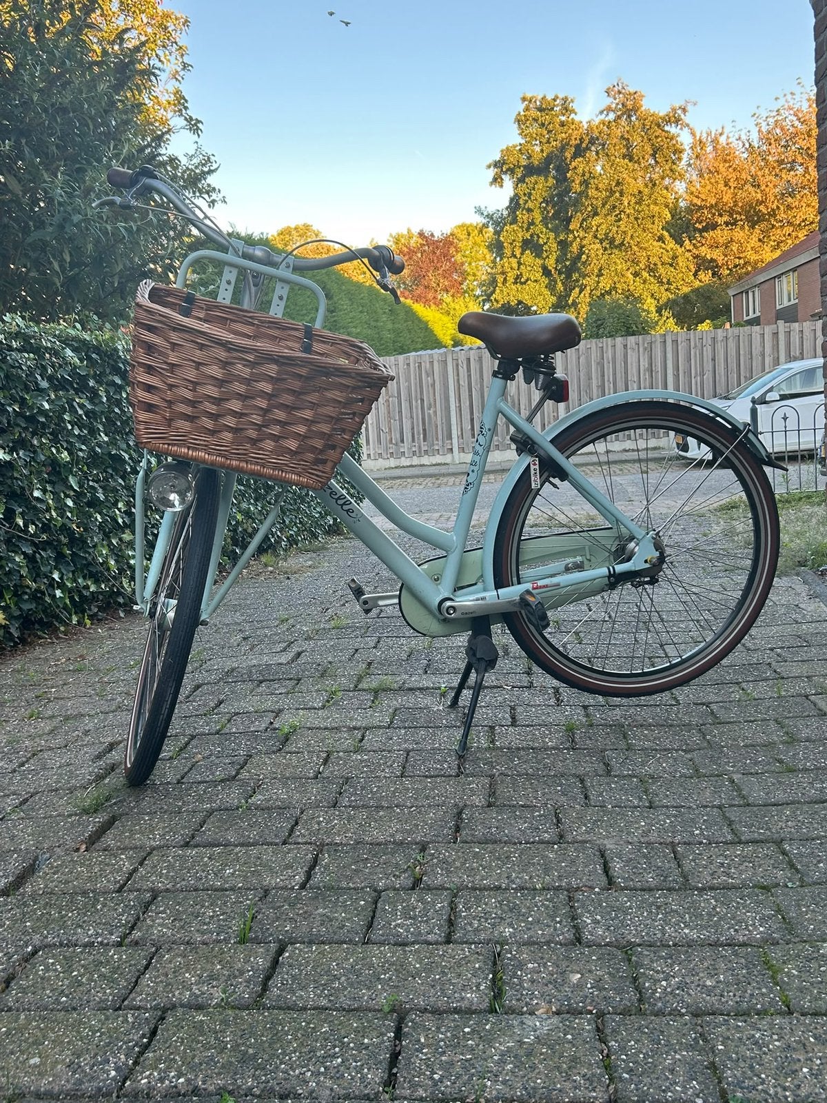 Gazelle fiets Miss Grace lichtblauw