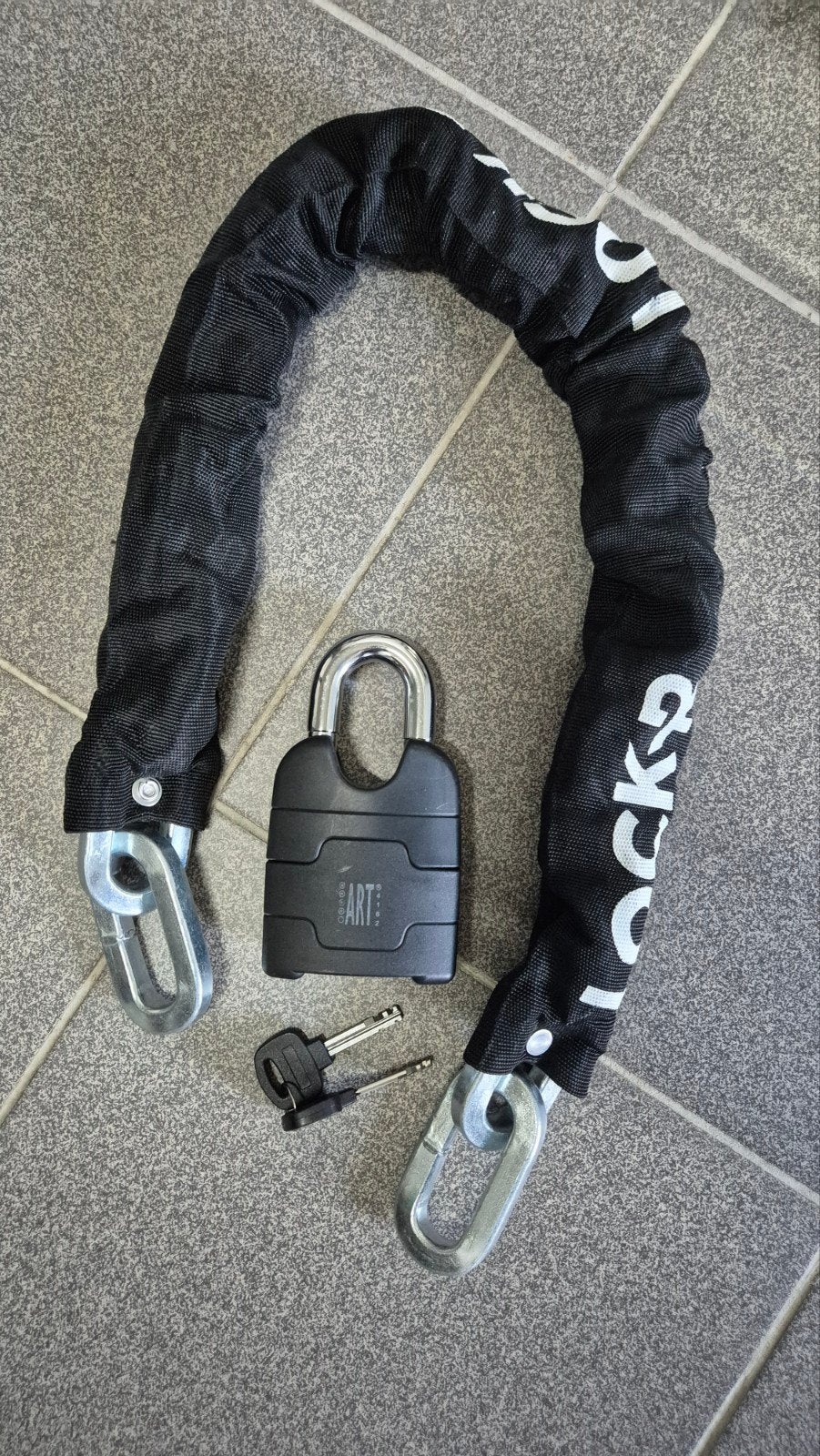 ART 4 slot ketting met hangslot - Nieuw, Ophalen, Nieuw