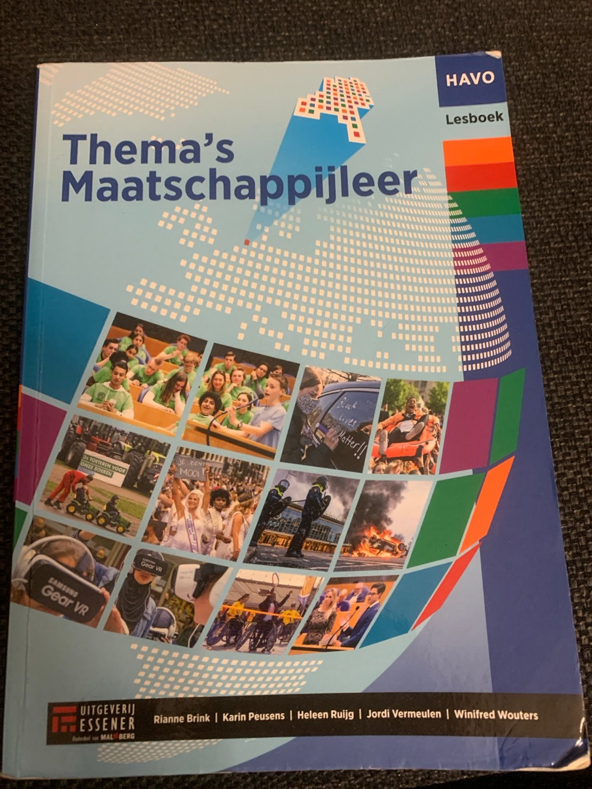 Thema's Maatschappijleer HAVO Lesboek, Ophalen of Verzenden, Zo goed als nieuw, HAVO, Maatschappijleer