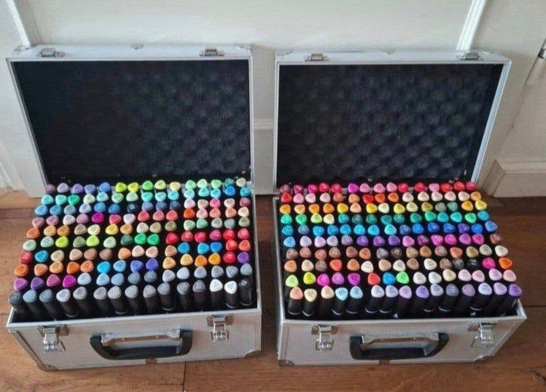 Unieke 300 Xxl Decotime Alcohol Twinmarkers stiften!, Hobby en Vrije tijd, Ophalen of Verzenden, Potlood of Stift