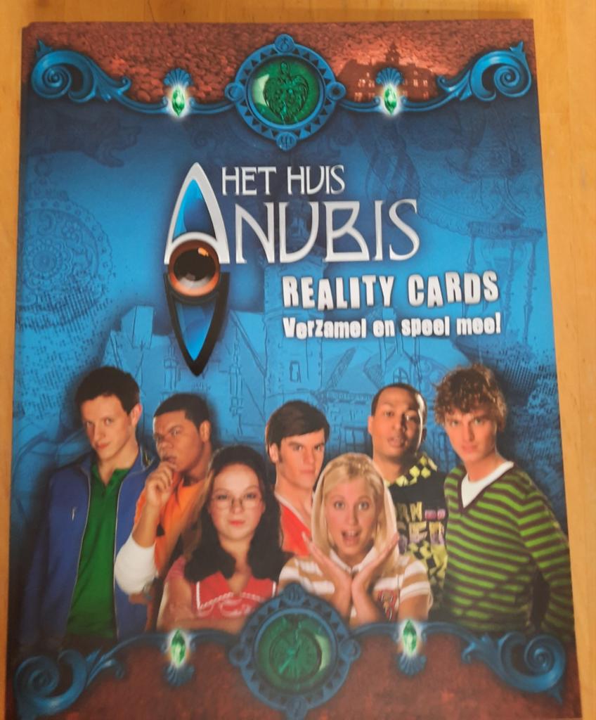 Het Huis Anubis Reality Cards - Verzamelalbum, Verzamelen, Ophalen of Verzenden, Gebruikt