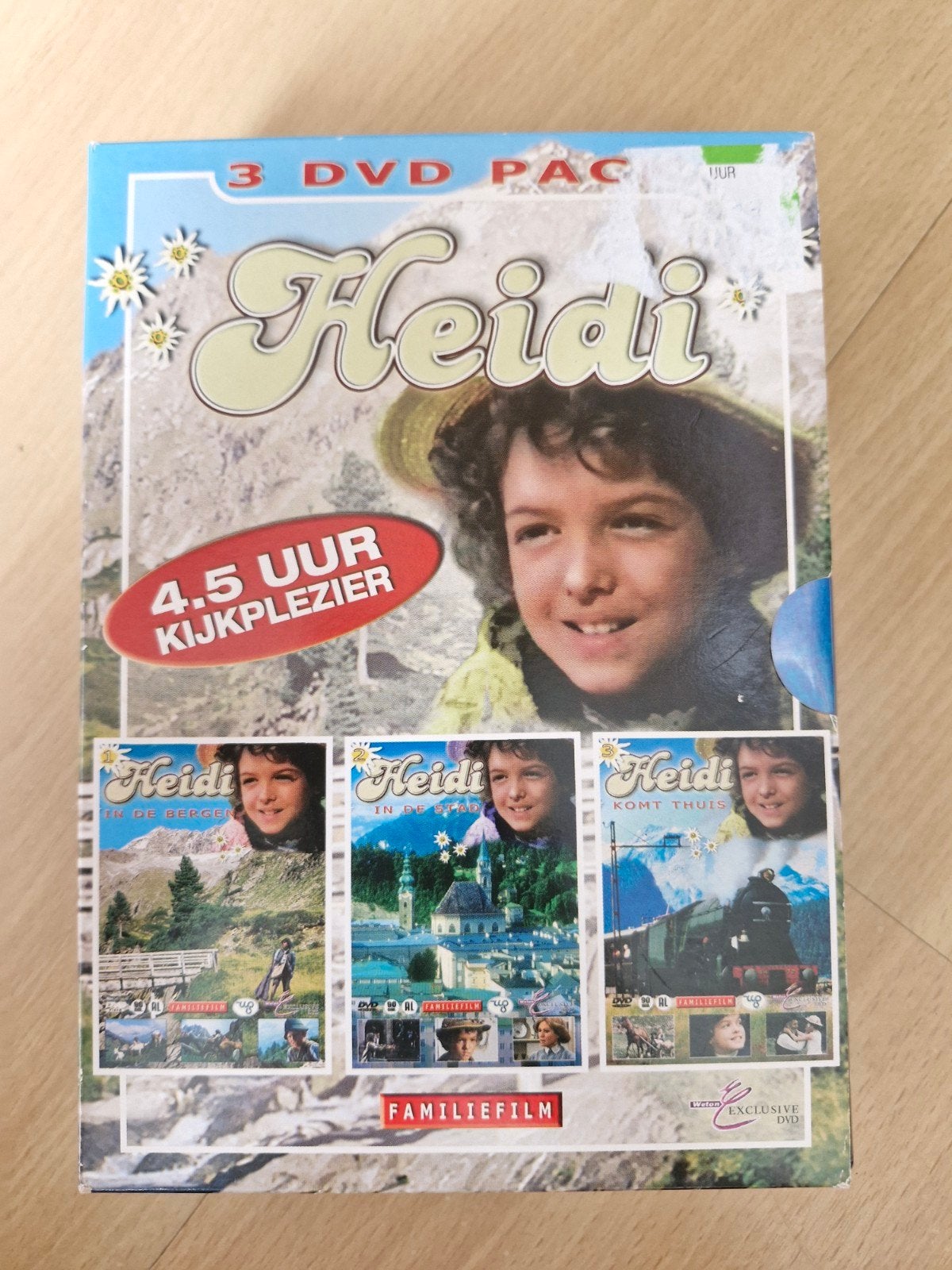 Heidi 3 DVD Pack, Gebruikt, Verzamelbox, Alle leeftijden, Ophalen of Verzenden