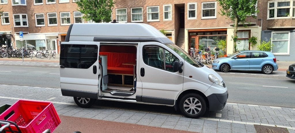 Camper Opel Vivaro 2012 | L1H2 2.0 CDTI, Auto's, 13 km/l, Wit, Particulier, Bluetooth