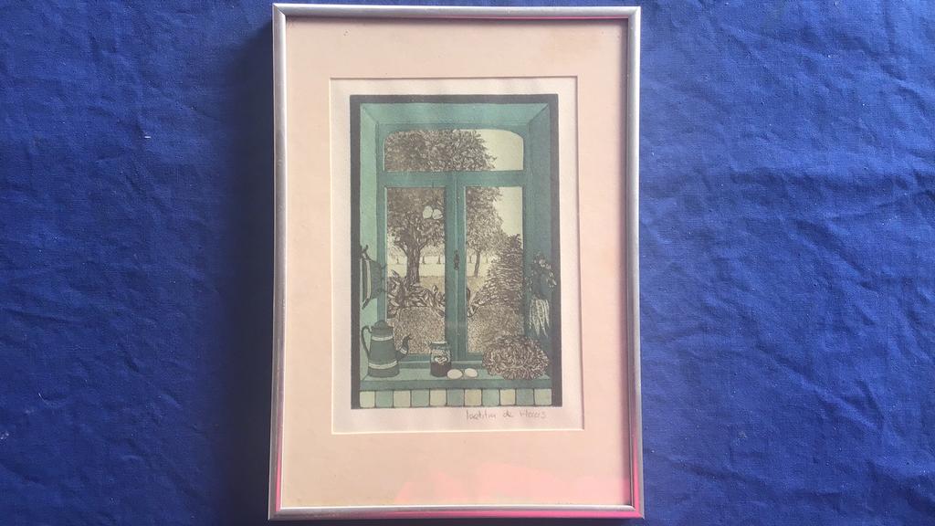 Kleuren-ets van Laetitia de Haas, Ophalen of Verzenden