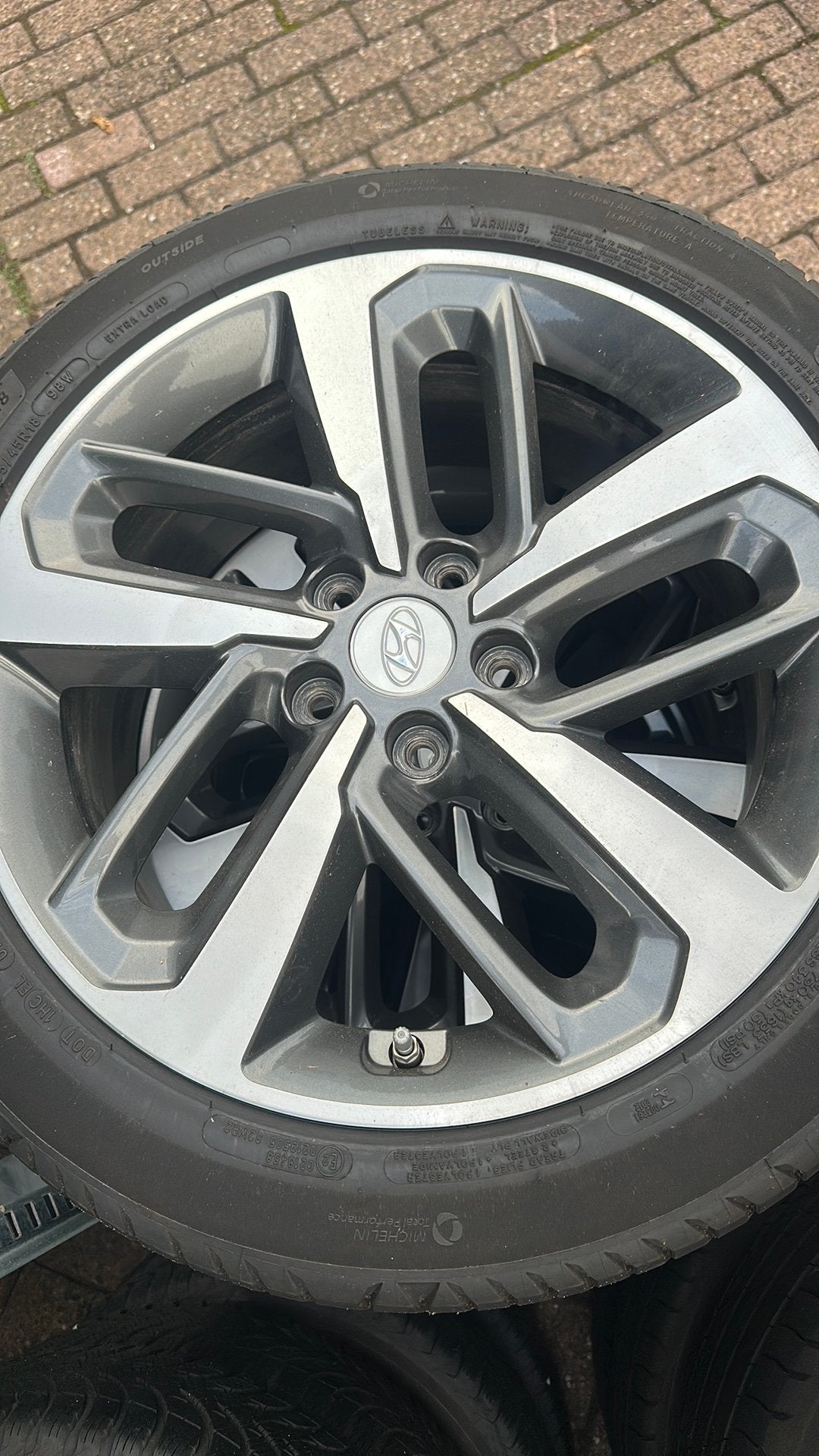 Hyundai Kona Zomerwielen set 18” Michelin, Ophalen, 18 inch, Banden en Velgen, Nieuw