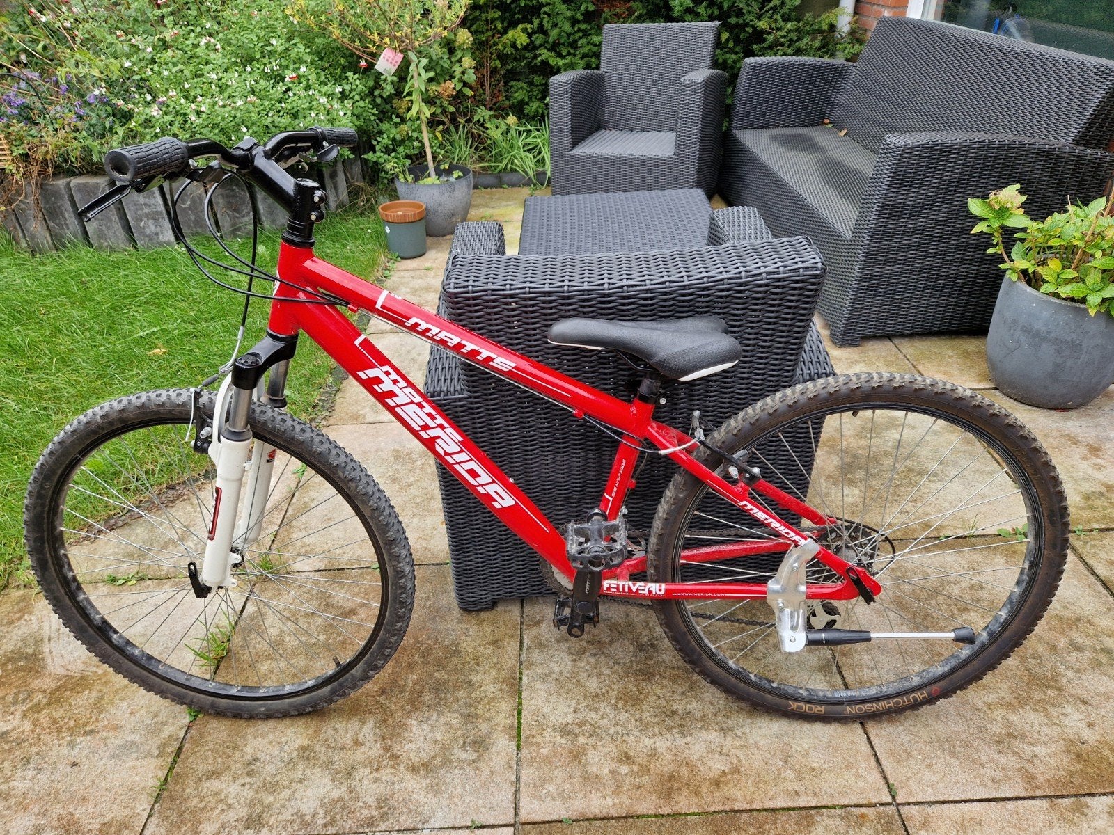 Merida Matts Mountainbike - Rood, Zo goed als nieuw, Fietsen en Brommers, Gebruikt, Hardtail, Merida, Ophalen