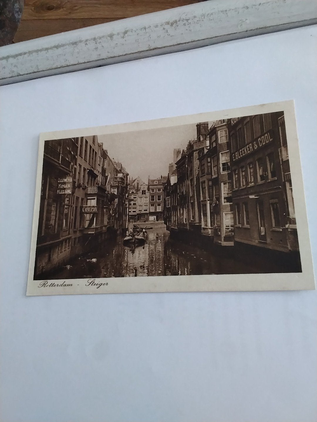 Oude Ansichtkaart Rotterdam - Steiger (voor 1920), Ophalen of Verzenden, Voor 1920, Ongelopen, Zuid-Holland