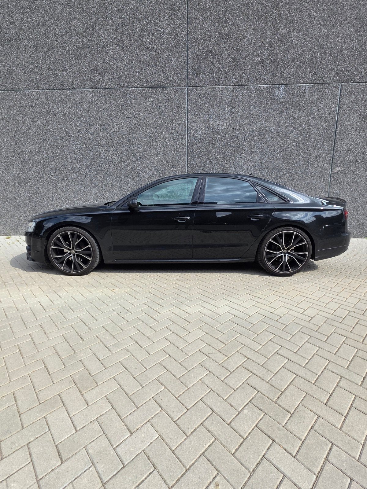 Audi A8 3.0 TDI Clean Diesel Quattro 262pk Tiptronic 2017, Automaat, Zwart, Diesel, Particulier