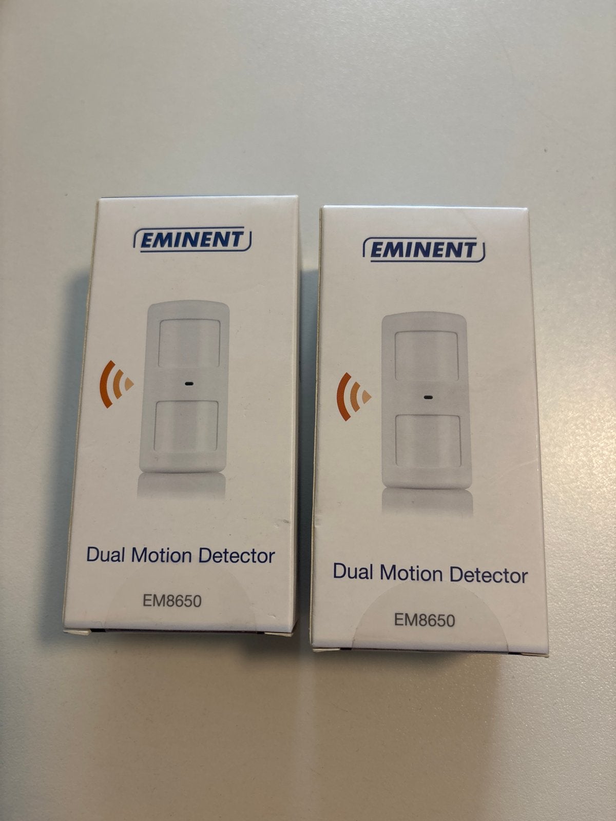 Eminent EM8650 Dual Motion Detector (2 stuks), Ophalen, Beweging, Detector, Sensor of Melder, Nieuw