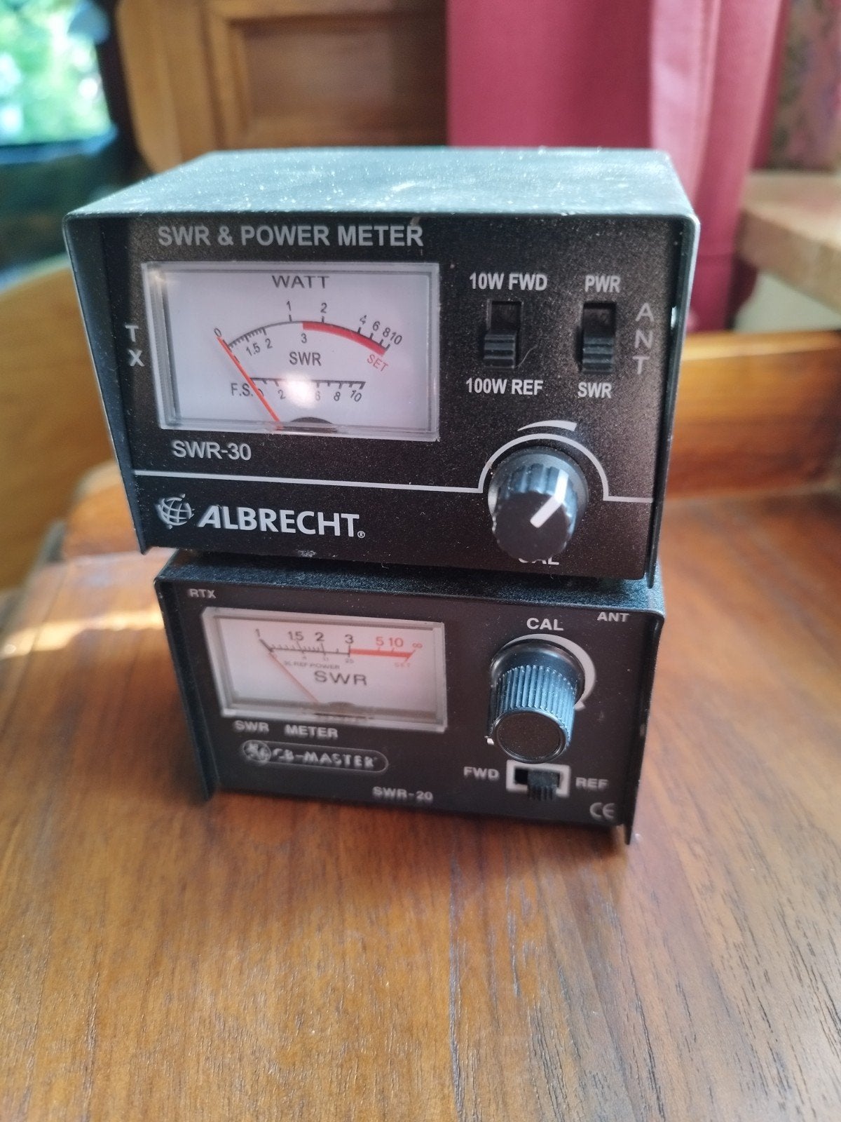 2x SWR meter, Telecommunicatie, Zenders en Ontvangers, Ophalen of Verzenden, Gebruikt