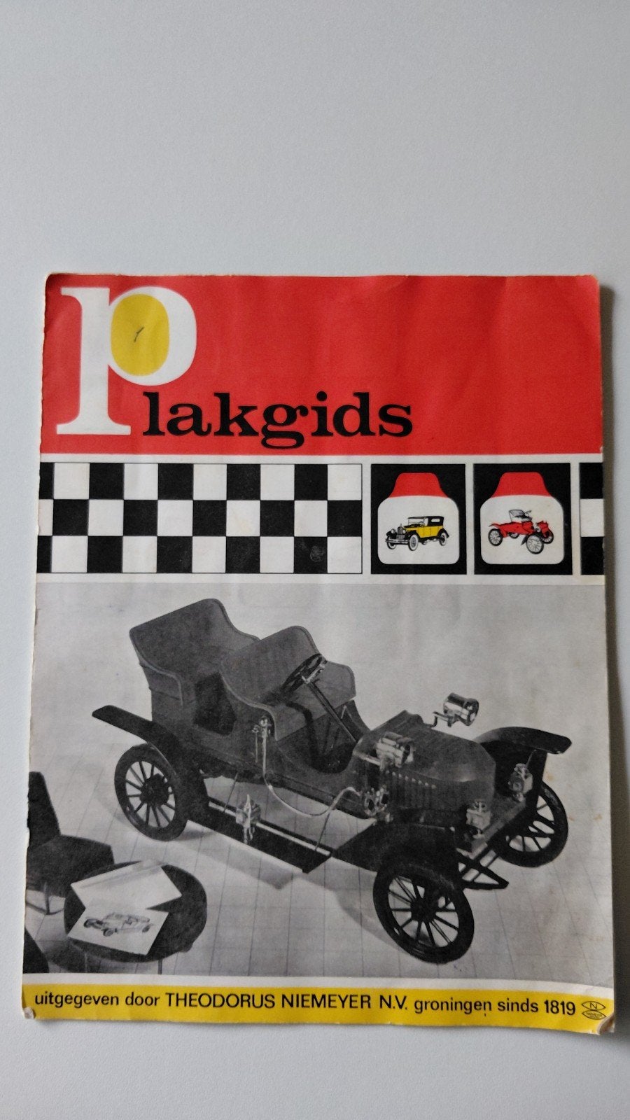 Plakgids oldtimers Theodorus Niemeyer, Ophalen, Gebruikt, Overige typen