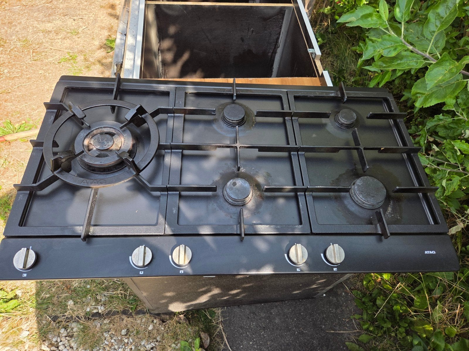 ATAG gasfornuis met 5 kookzones - Gebruikt, Ophalen, Gebruikt, Inbouw, Gas